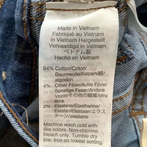 Madewell Jeans 23 10” High Rise‎ Skinny Mackey Button Front Edition - Picture 6 of 8